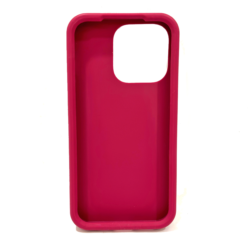【栄】ドルチェ&ガッバーナ iPhone 14 pro カバー スマホケース ラバー ピンク 小物 その他 etc 携帯 アイフォン_画像2