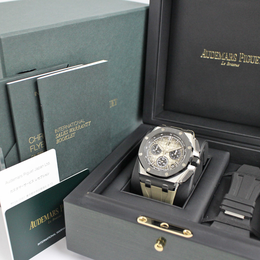 [ Nagoya ] Audemars Piguet Royal дуб offshore хронограф 26420SO.OO.A600CA.01 затонированный Brown с гарантией .