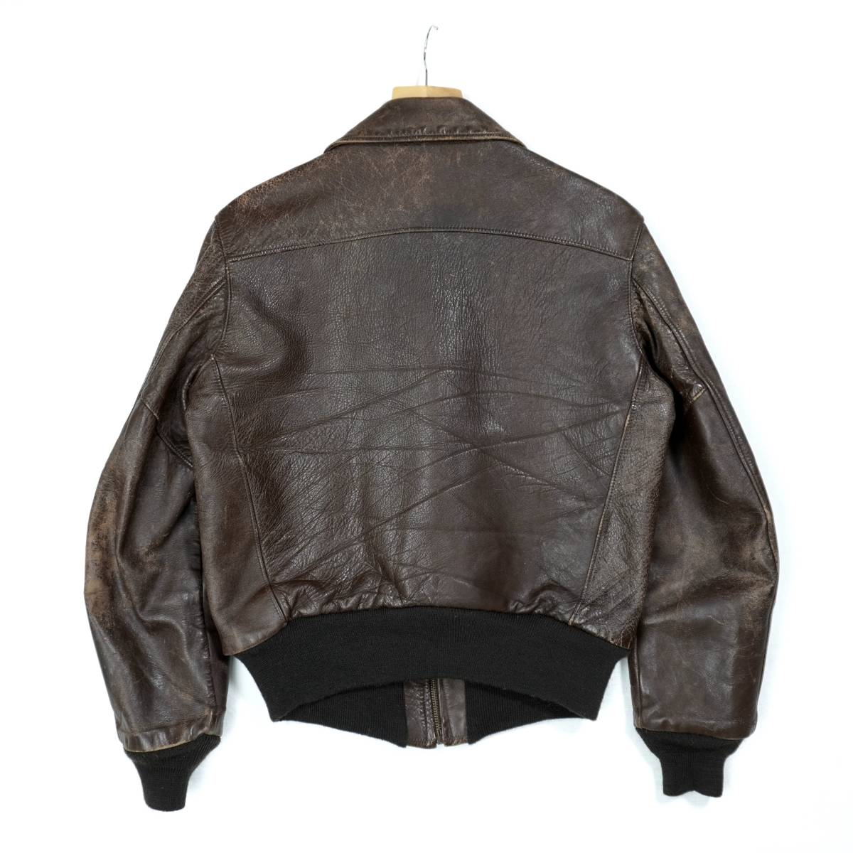 CALIFORNIAN A-2 Leather Jacket 1950s 304144 Vintage カリフォルニアン レザージャケット 1950年代 ヴィンテージ ホースハイド