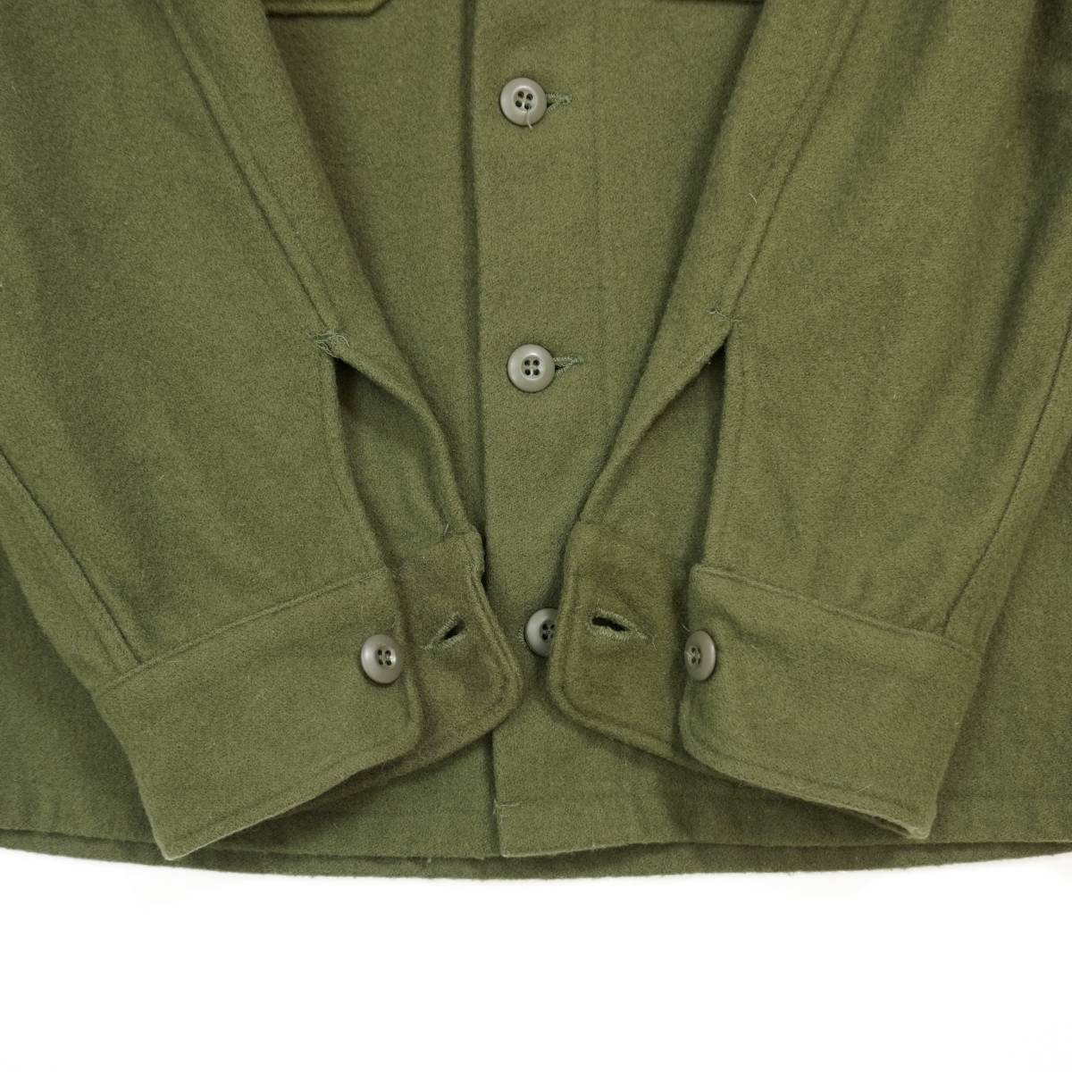 US ARMY OG-108 Wool Shirts 1982s MEDIUM SHIRT23195 Vintage アメリカ軍 ウールシャツ 1980年代 アメリカ製 ヴィンテージ 米軍実物