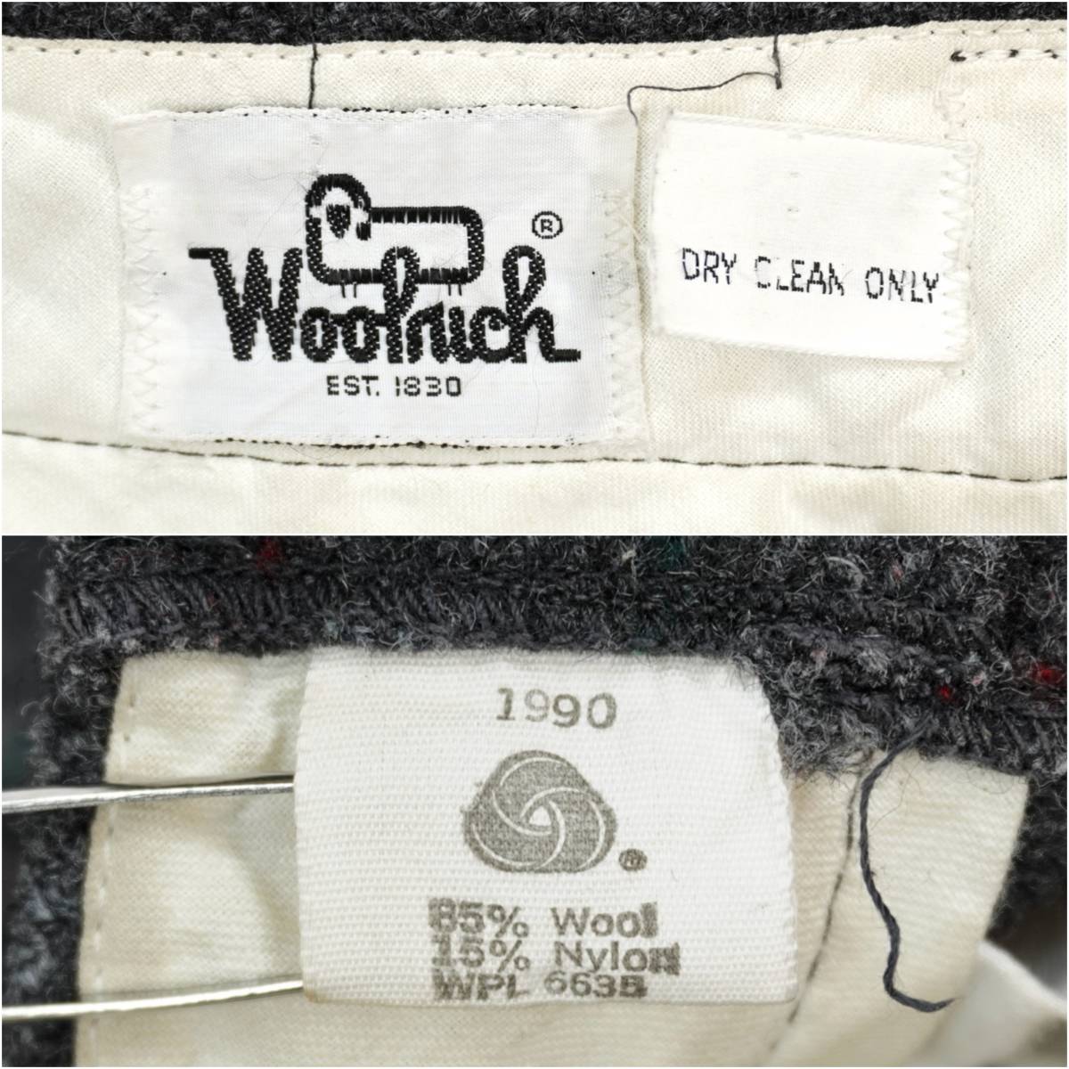 Woolrich Wool Pants 1970s BR231001 Vintage ウールリッチ ウールパンツ 1970年代 ヴィンテージ