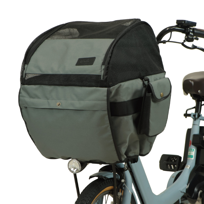 Maruto (Mart) Bicycle Basket Cover Pet Carry Bicycle Bicycle Bicycle Cover Grey D-2F-PT-01