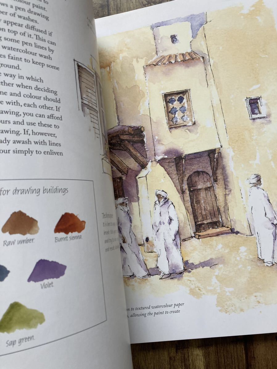 Drawing Architecture 建物の描き方 洋書 スケッチ 水彩 技術 Drawing Architecture 建物の描き方 洋書 スケッチ 水彩 技術