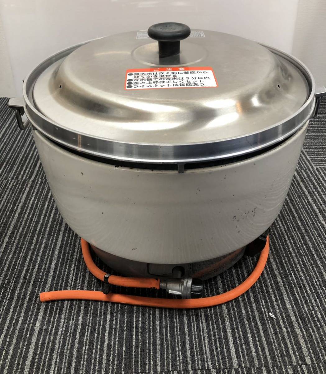 リンナイ ガス炊飯器 RP-50S2 2016年式 LPガス 中古品 厨房機器 中古品 炊飯器 飲食店 業務用 543×506×442 F