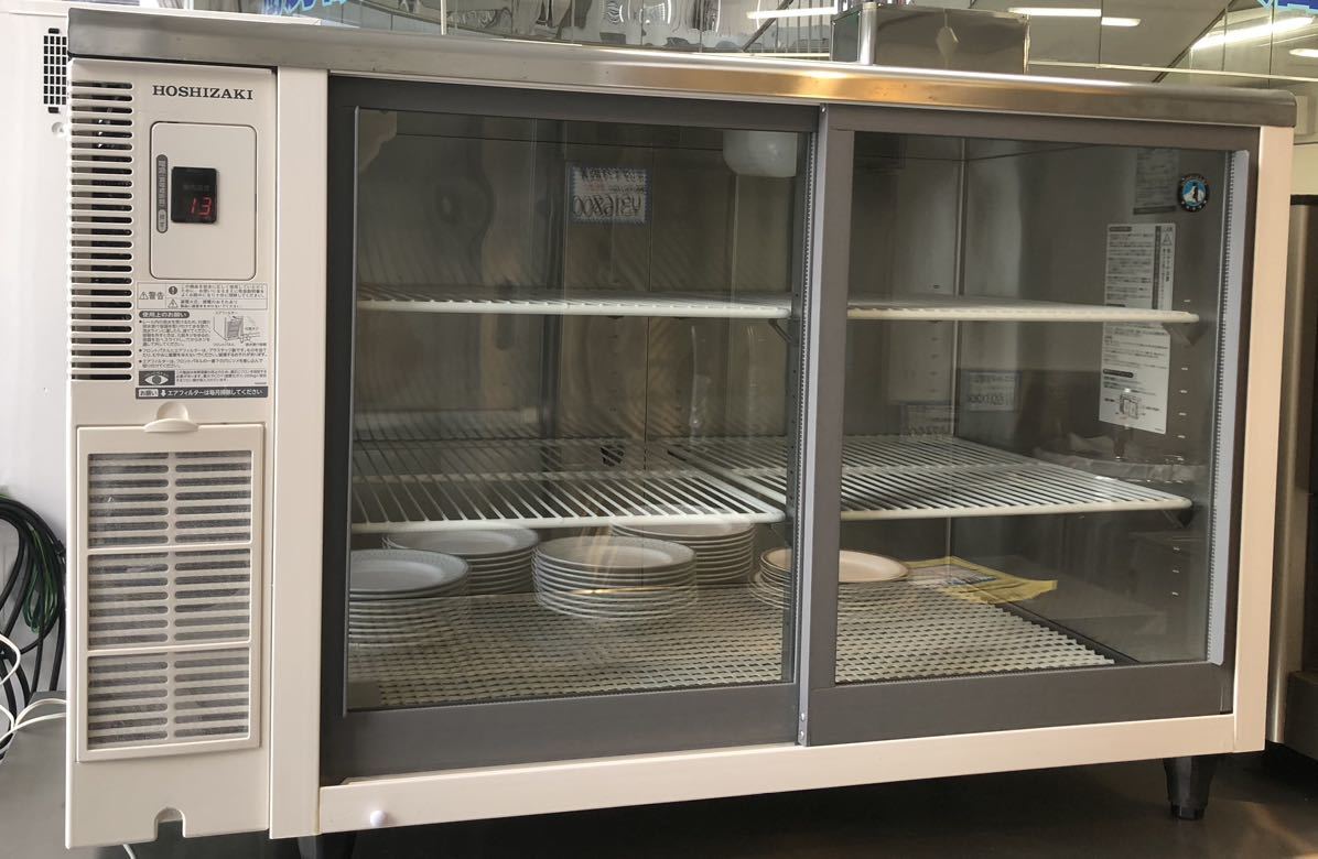 ホシザキ　HOSHIZAKI テーブル形冷蔵ショーケース　2018年式　RTS-120SNB2 100V 1200×600×800 業務用　中古品　飲食店　厨房機器　F