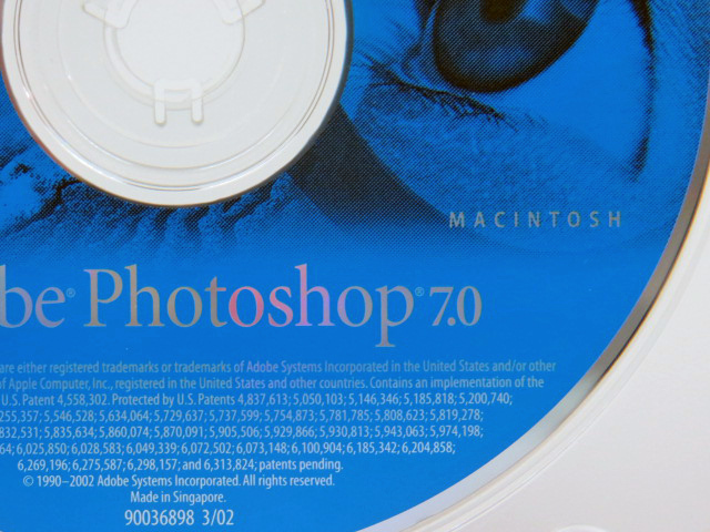 ■ Adobe Photoshop 7.0 英語版 Mac版 ディスクのみ■ _画像2