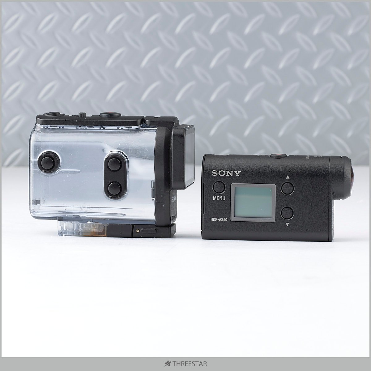 1円～ SONY HDR-AS50 デジタルHDビデオカメラレコーダー アクションカム_画像3