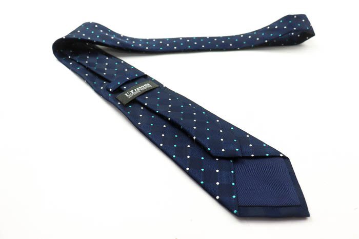  Renoma бренд галстук шелк точка рисунок мужской темно-синий renoma
