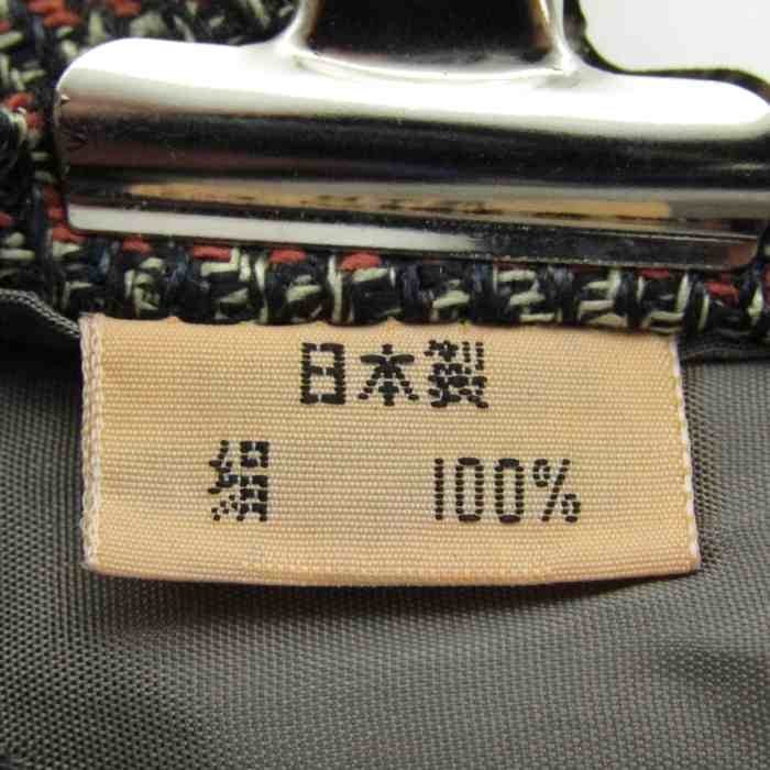[ beautiful goods ] Issey Miyake ISSEY MIYAKE total pattern silk dot pattern made in Japan men's necktie black 