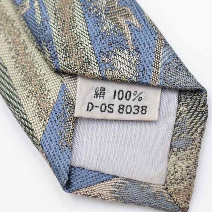 [ хорошая вещь ] Renoma renoma линия рисунок шелк общий рисунок много узор мужской галстук темно-синий 