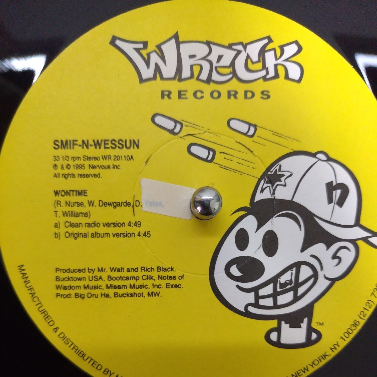 12inch US盤/SMIF-N-WESSUN WONTIME_画像2