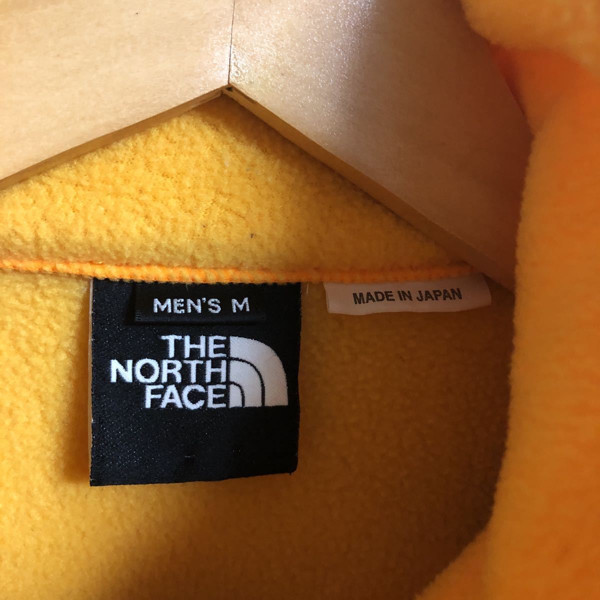 【古着】90s ビンテージ　THE NORTH FACE ザノースフェイス　ハーフジップ フリース ARMADILLA （アルマディア）　イエロー　デナリ　レア_画像6