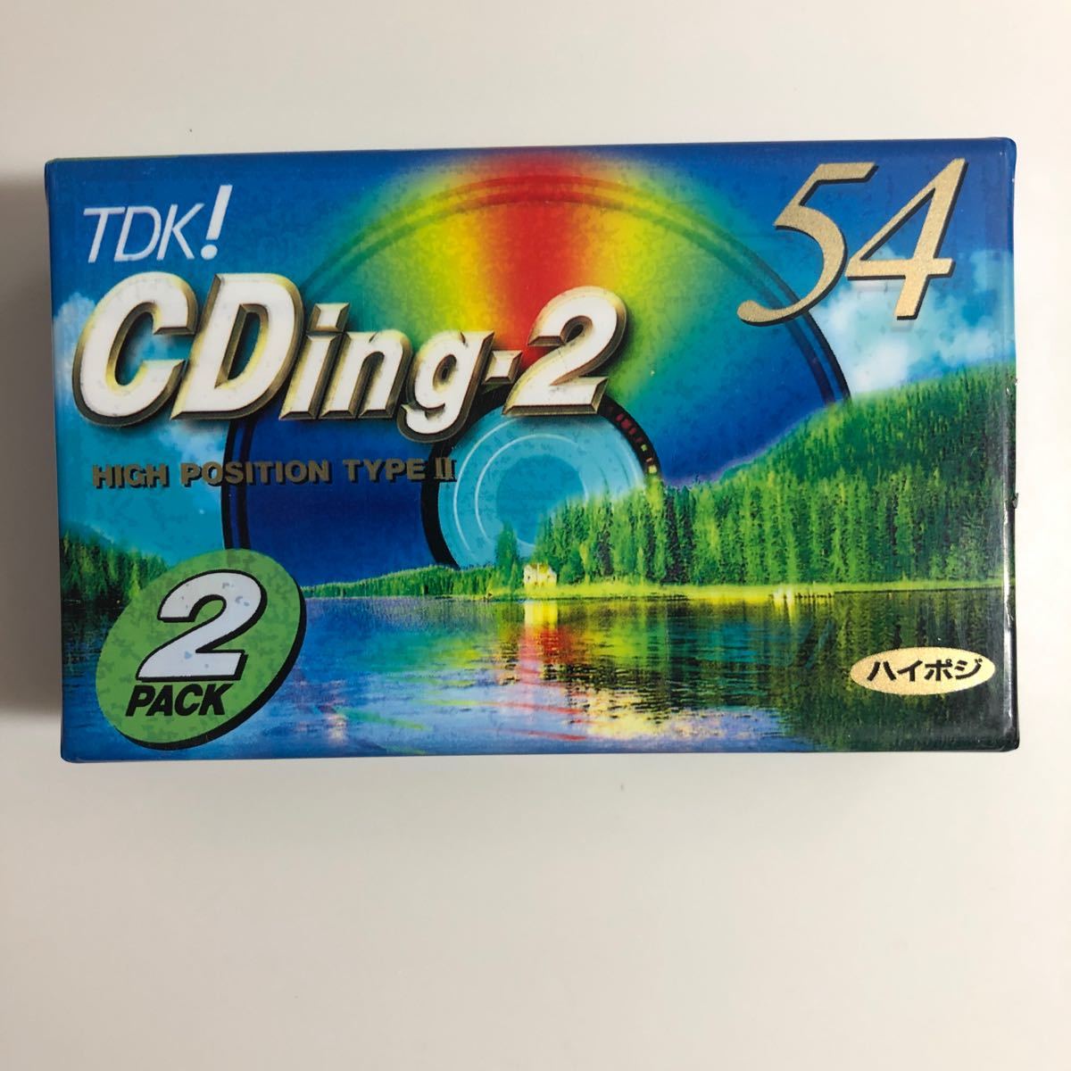 カセットテープ ハイポジ TDK DJ2 46分(2PACK)・50分(2PACK)・54分(2PACK) CDingー2 54分(2PACK) 合計10本_画像3