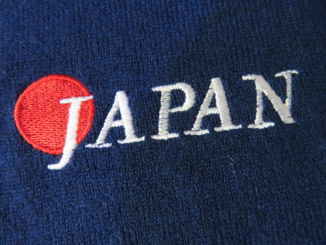 * редкий с биркой JGA национальная сборная Япония представитель официальный Descente Golf шерсть свитер M*