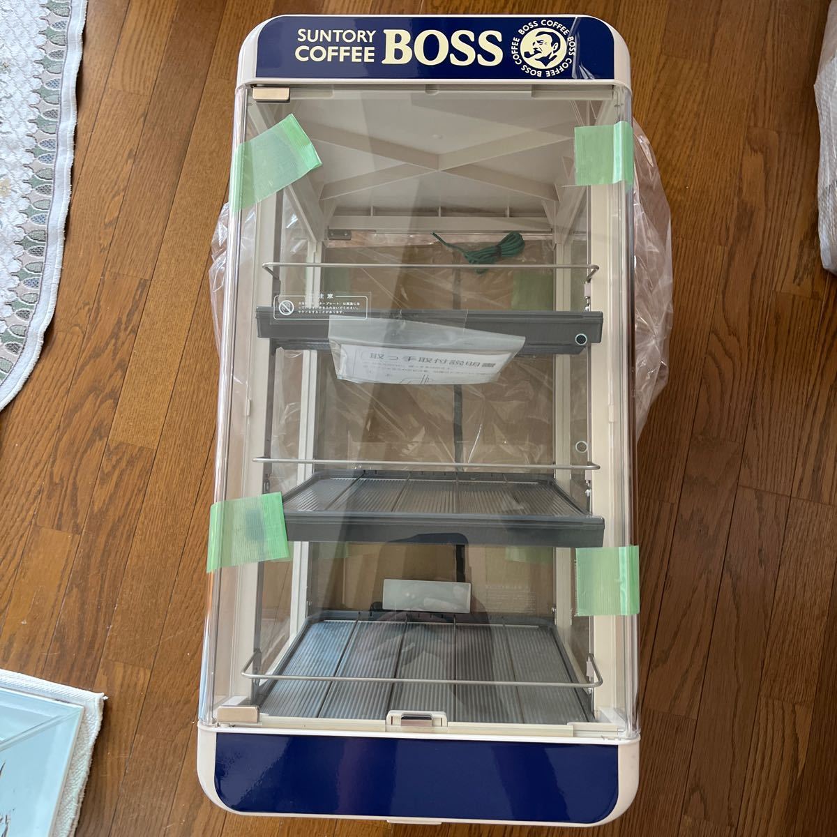 新品未使用　全自動 缶ウォーマー 昭和レトロ サントリー　BOSS 日本ヒーター機器_画像1