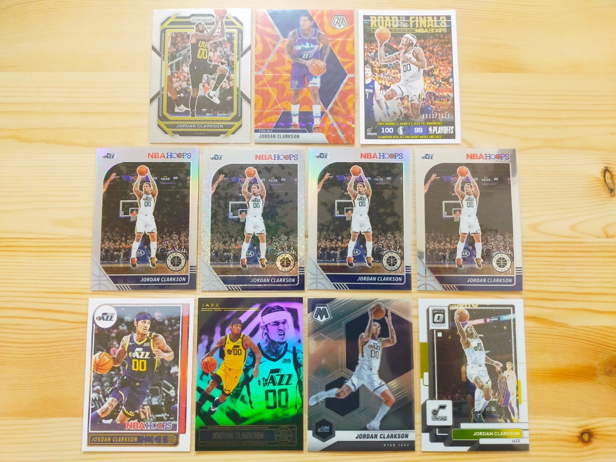 11枚 Jordan Clarkson NBA Panini カード まとめ a ジョーダンクラークソン パニーニ Card Basketball バスケットボール_画像2