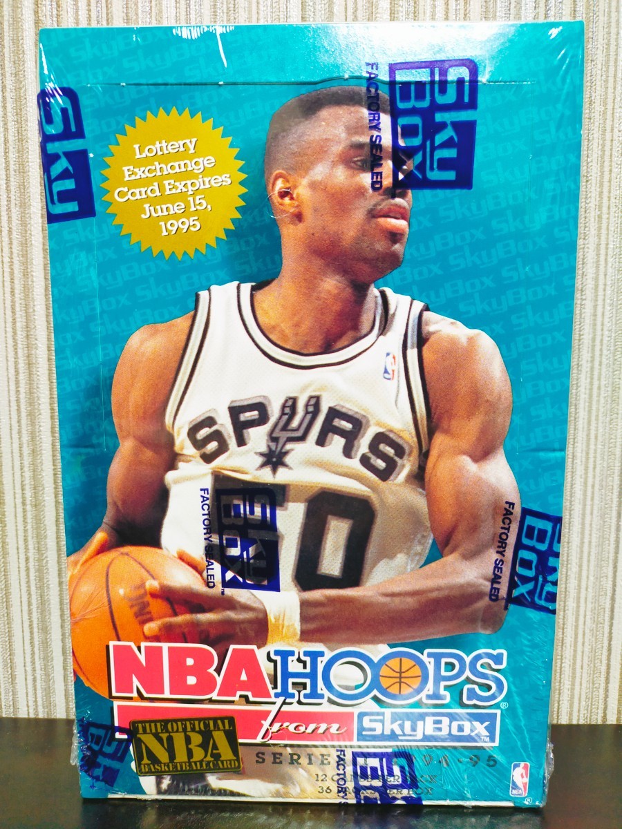 NBA 1995 スカイボックス フープス シリーズ1 カード ホビーボックス 1994-95 SkyBox Hoops Series 1 Basketball Card Hobby Box バスケ