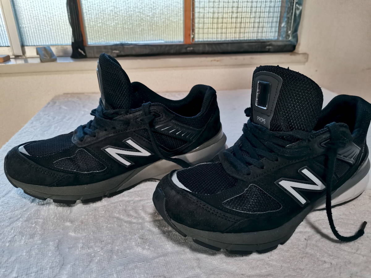 NEW BALANCE ニューバランス 中古　ブラック　M990V5 Width D 26センチ　USA製　国内正規品_画像5