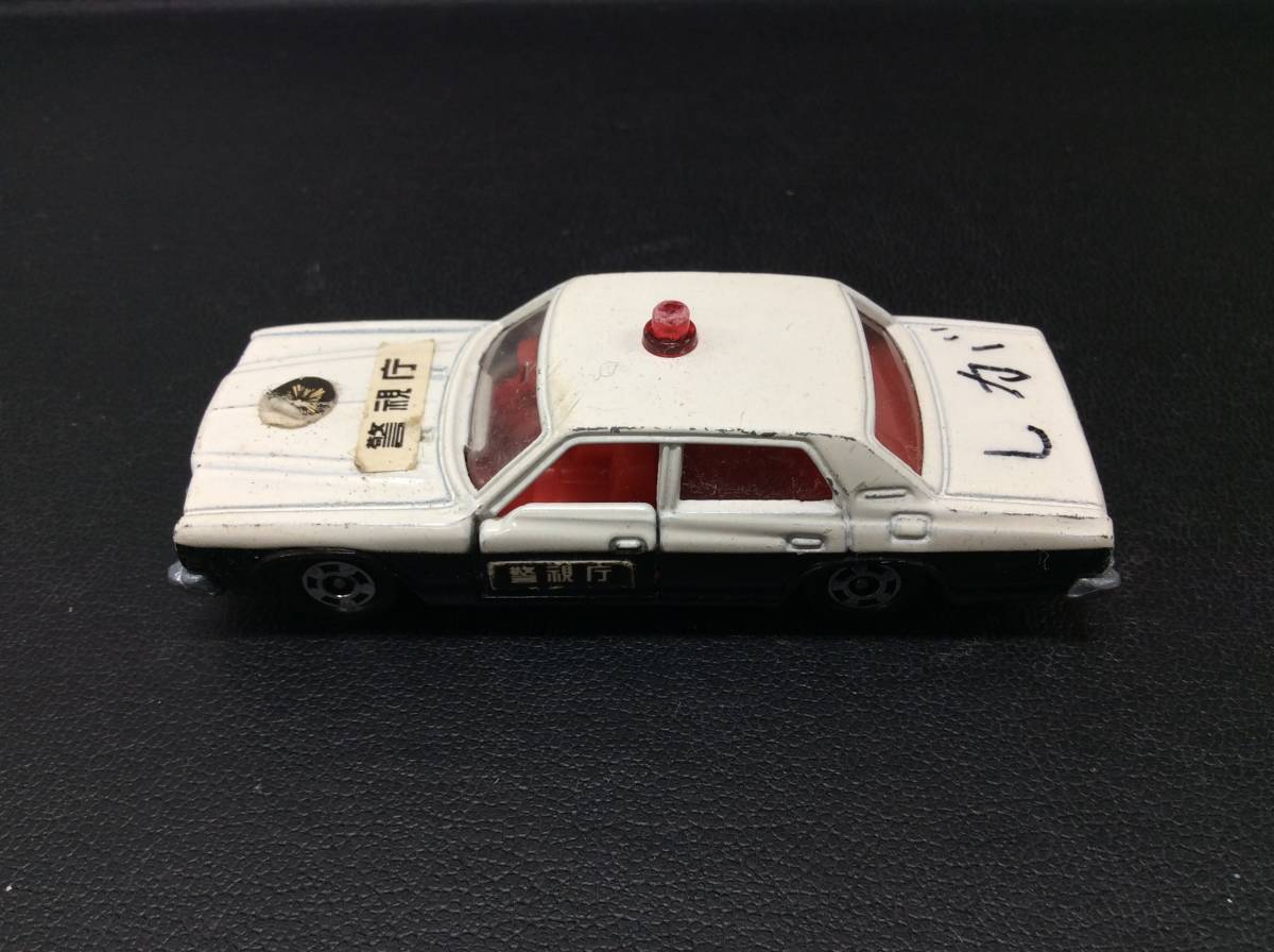 ■0987　tomica トミカ 黒箱 トヨタ クラウン No.4.27.32.110 パトカー 警視庁 ミニカー おもちゃ 当時物 レトロ_画像2