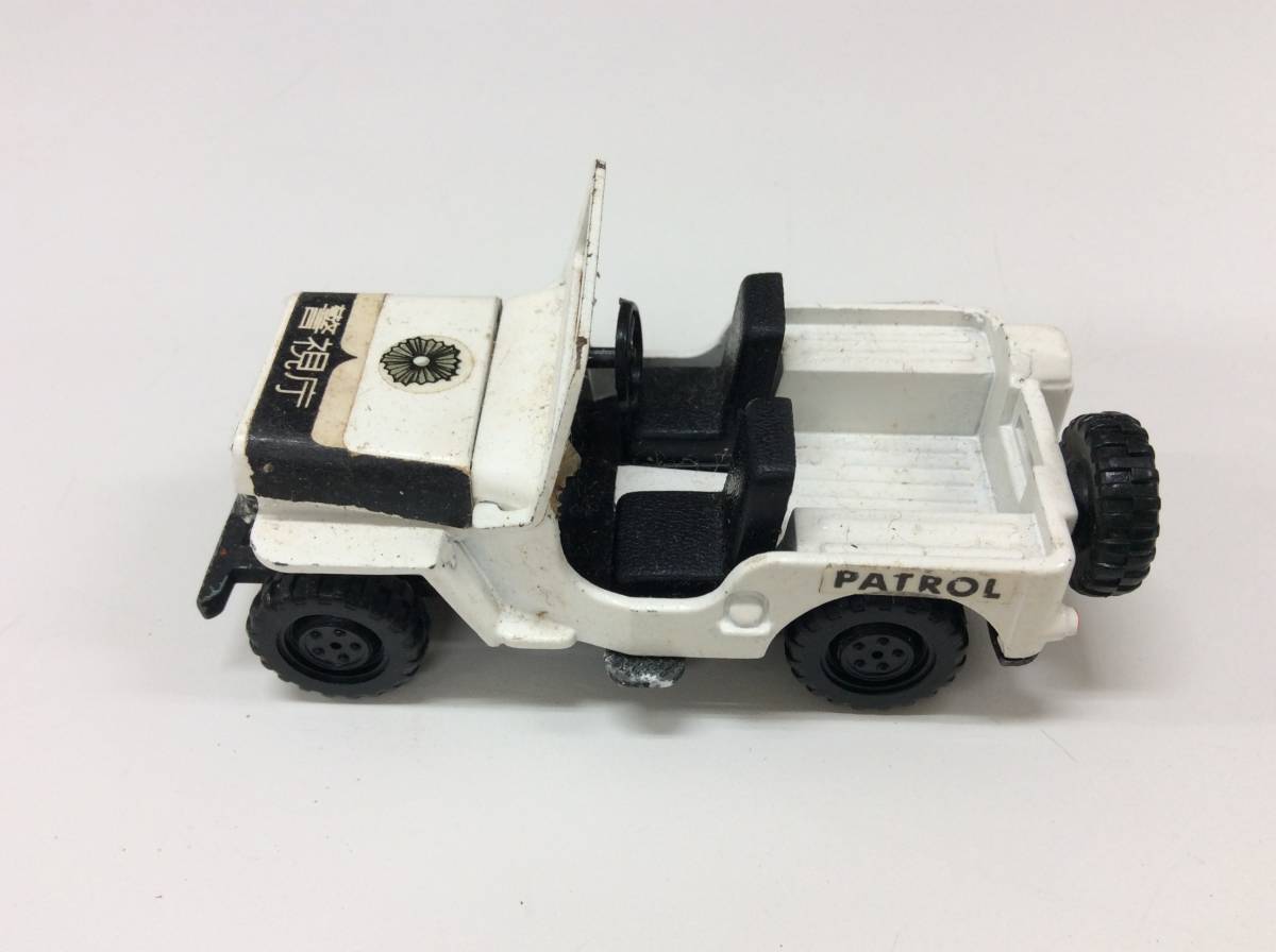 ■0991　ミニカー YONEZAWA TOYS DIAPET ヨネザワ ダイヤペット ACE MITSUBISHI Jeep パトロールジープ おもちゃ_画像2