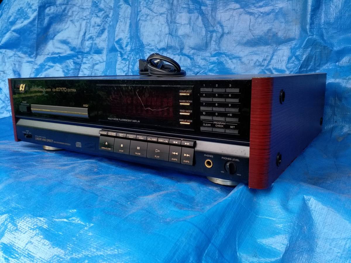  原文:山水 CDプレイヤー CD -α717dextra 動作品