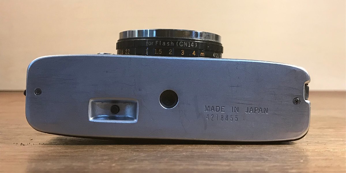 SS-1935■送料込■OLYMPUS-PEN EE-3 D.Zuiko フィルムカメラ 337g●ジャンク扱い●錆びあり/くATら_画像8