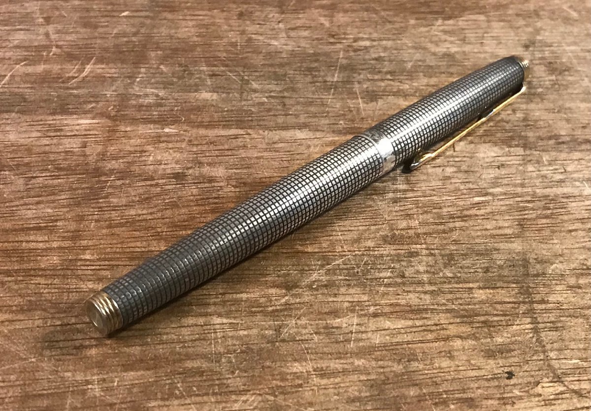 SS-1711■送料込■万年筆 PARKER パーカー ペン 14K 筆記用具 文房具 アンティーク レトロ 22g●インク切れ/くATら_画像1