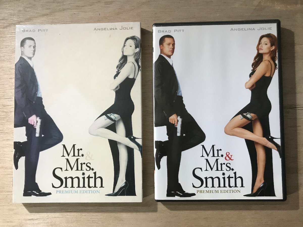 UU-1074 ■送料込■ Mr.&Mrs.Smith プレミアムエディション アクション ブラッド・ピット 他 DVD ソフト ●記録面傷無し/くKOら_画像1