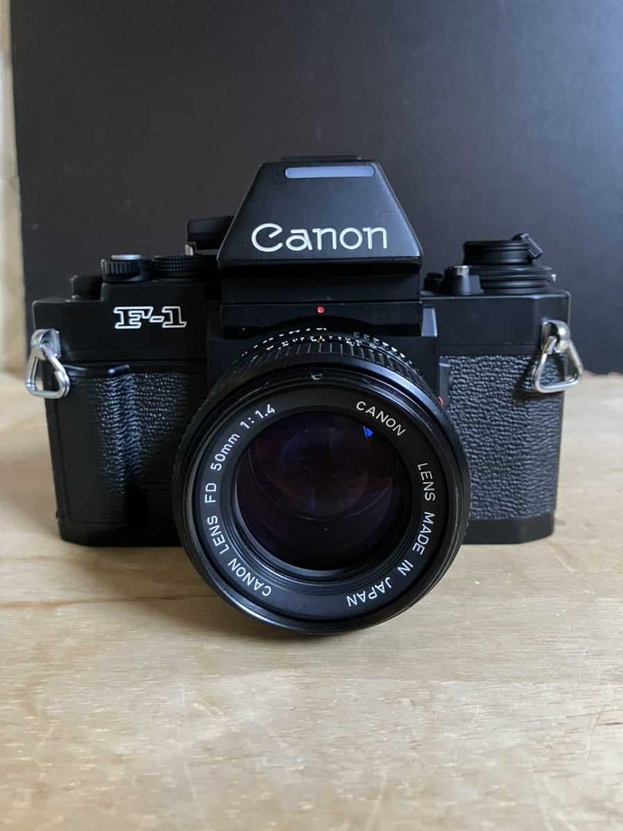 Canon New F-1 AEファインダー付 New FD 50mm 1:1.4 付 キャノン 美品