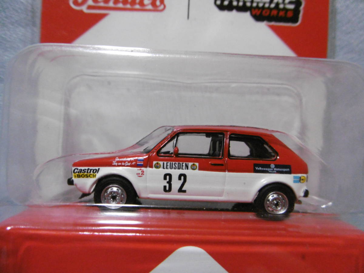 未開封新品 Schuco TARMAC 1/64 VW Golf 1 GT1 Rally Monte Carlo 1980 #32_画像2