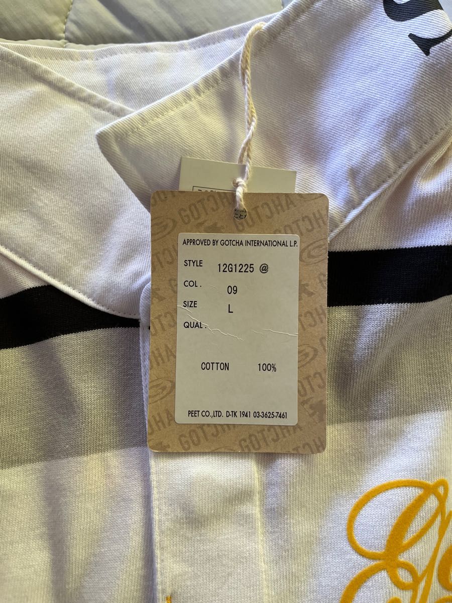 ガッチャ(GOTCHA)  ラガーシャツ  Lサイズ  新品未使用品