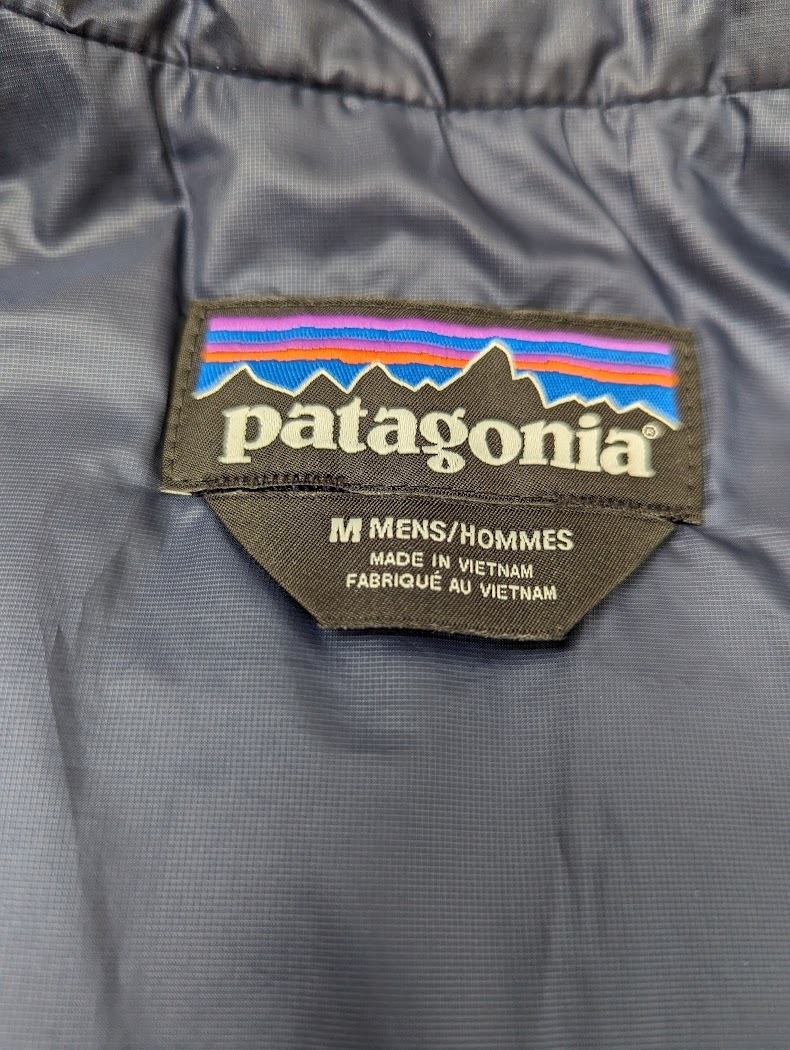 Patagonia パタゴニア ナノ パフジャケット キルティング M ネイビー アウトドア 登山 冬山　_画像5