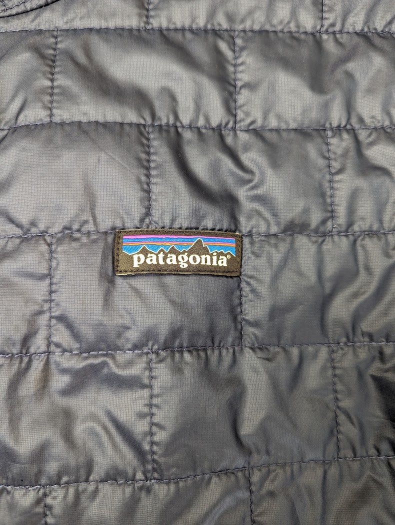 Patagonia パタゴニア ナノ パフジャケット キルティング M ネイビー アウトドア 登山 冬山　_画像6