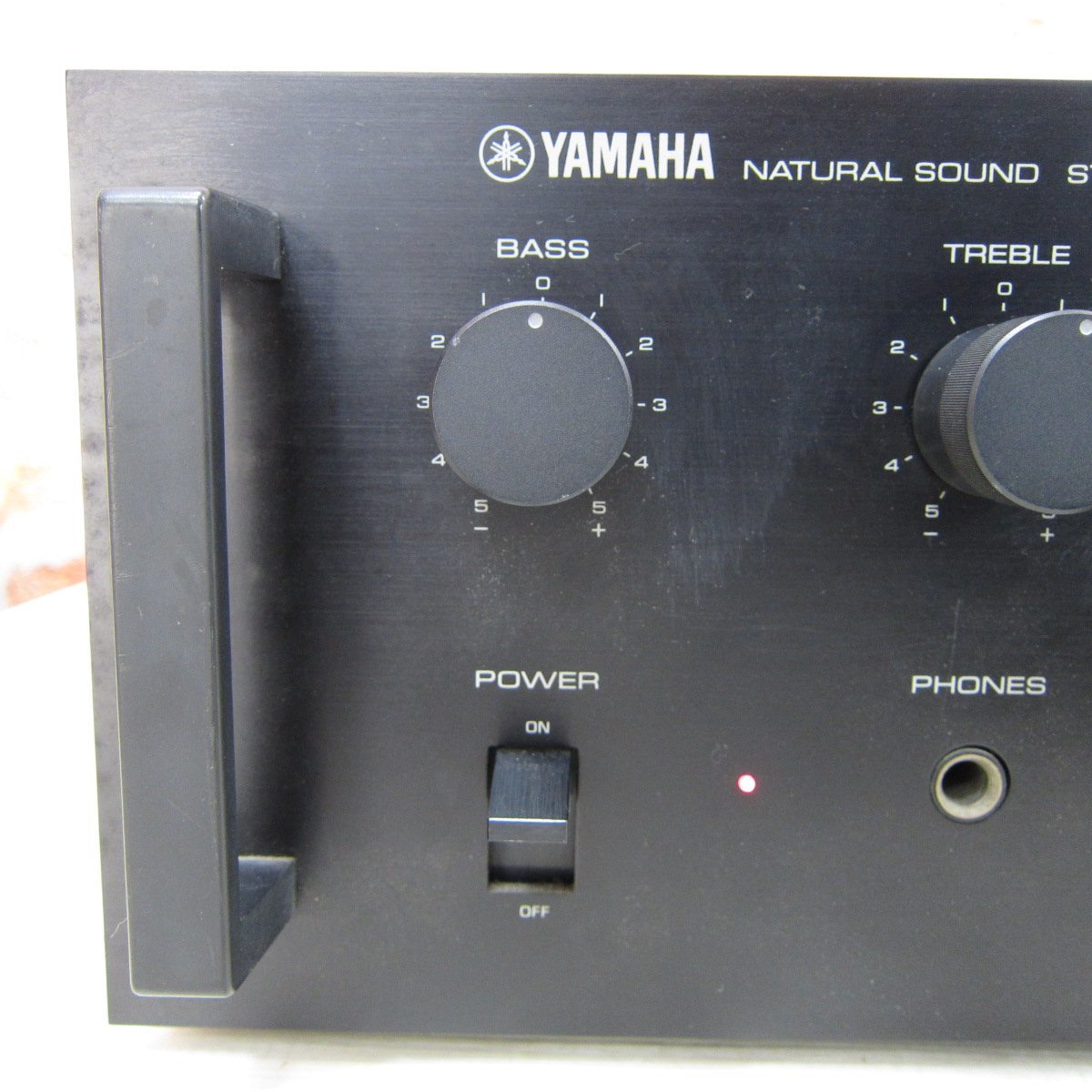 FJ647/YAMAHA ヤマハ CA-V1 プリメインアンプ アンプ オーディオ機器 音響機器 通電のみ確認済_画像2