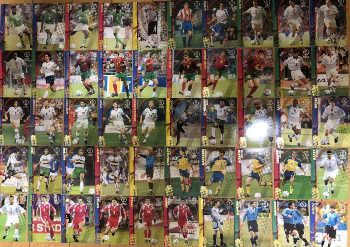 panini 2002 FIFA World Cup KOREA JAPAN トレーディングカード　ベースコンプ150枚＋インサート219枚セット_画像4