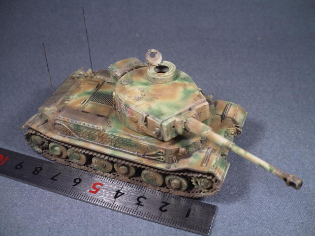 VK4501(P)　ポルシェティーガー重戦車　1/72完成品送料無料　ドラゴン_画像3