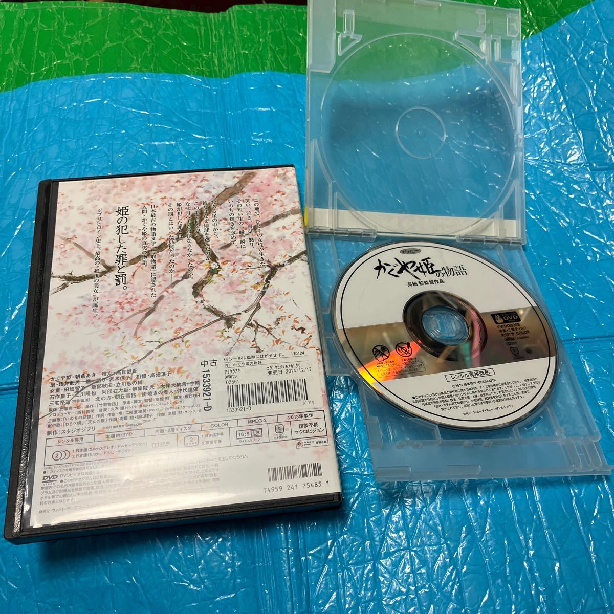  Kaguya Hime. monogatari DVD Ghibli height field . rental 