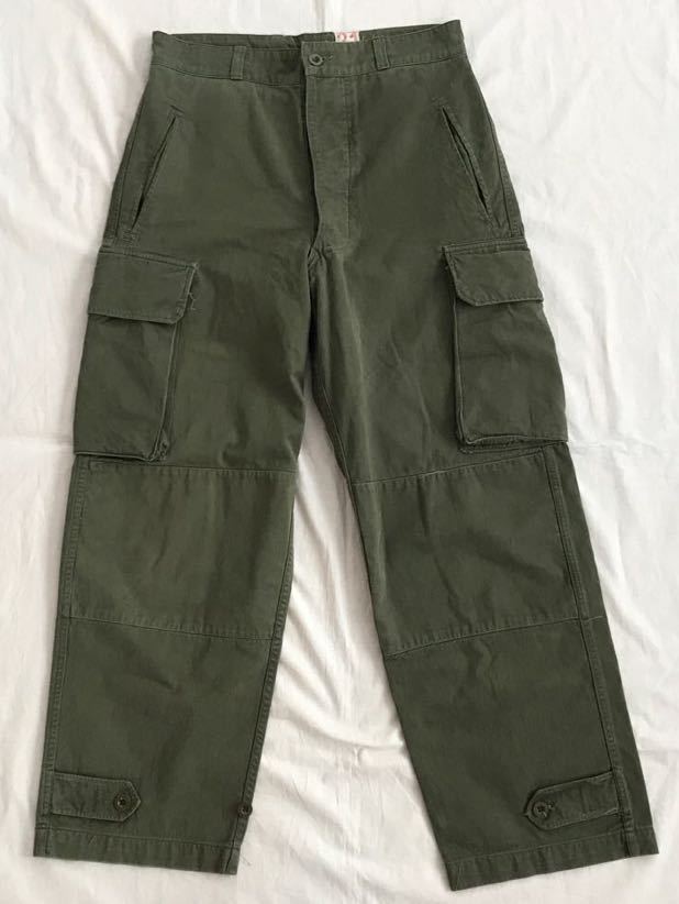 希少21 FRENCH ARMY M-47 フィールドパンツ フランス軍 カーゴパンツ