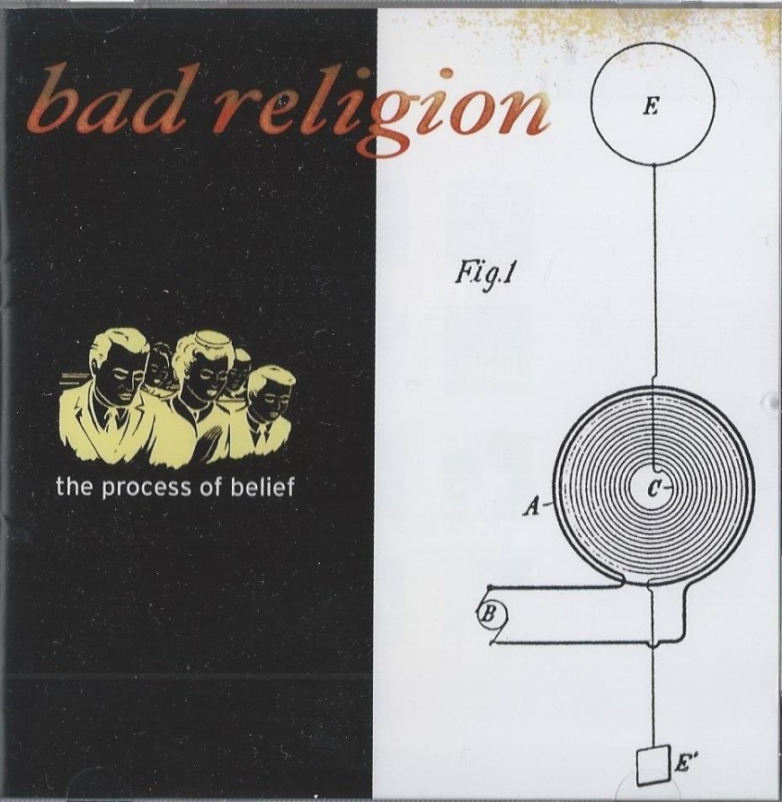 bado* rely John /Process of Belief 12th album (2002) music cd Bad Religion punkmero core bread clock 