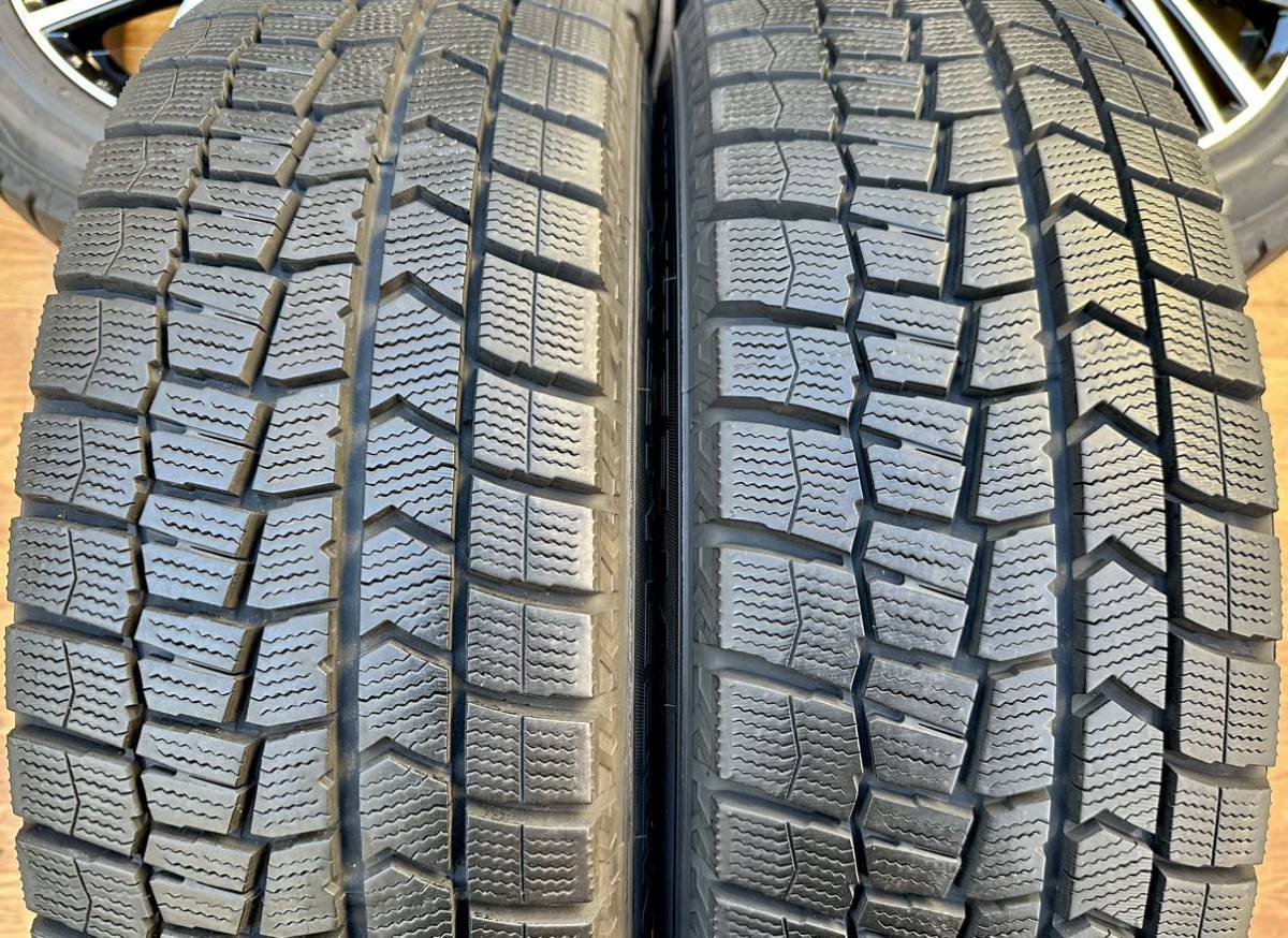 Laffite 17インチ アルミホイール＆DUNLOP 2021年製 225/60R17 4本セット★レクサスNX ハリアー RAV4 エクストレイル CX-8等に_画像3