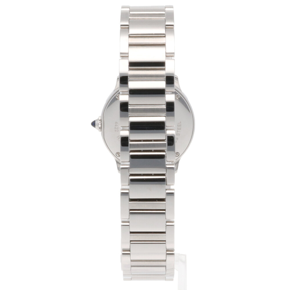  Cartier long do Must du wristwatch stainless steel WSRN0033 quarts 1 year guarantee CARTIER used beautiful goods 