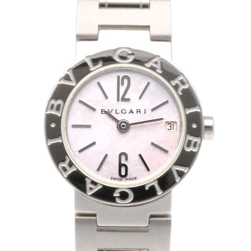 ブルガリ ブルガリブルガリ 腕時計 ステンレススチール BB23SS クオーツ 1年保証中古