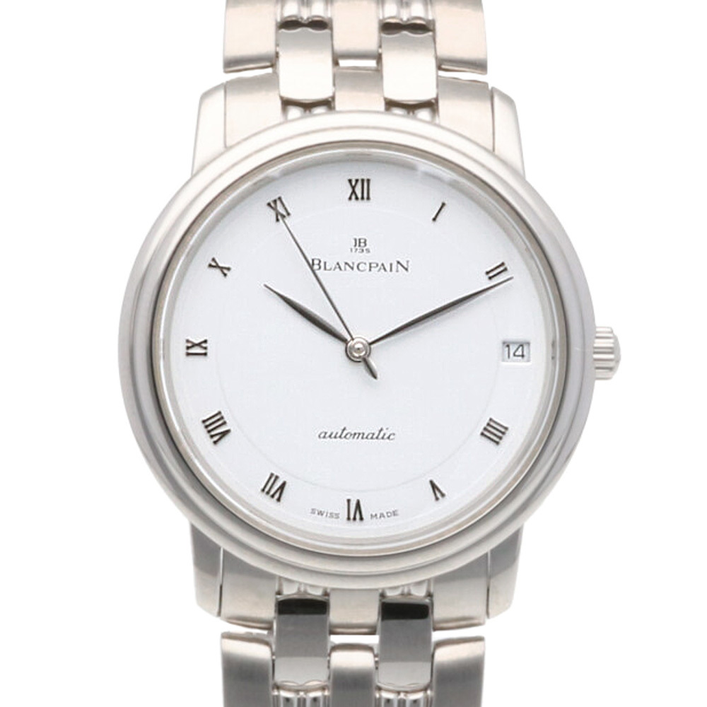 ブランパン Blancpain ヴィルレ ウルトラスリム 腕時計 ステンレススチール メンズ 中古 1年保証 美品_画像1