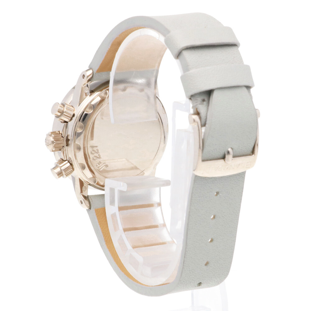 ブランパン フライバック 腕時計 時計 18金 K18ホワイトゴールド 自動巻き ユニセックス 1年保証 Blancpain 中古_画像5