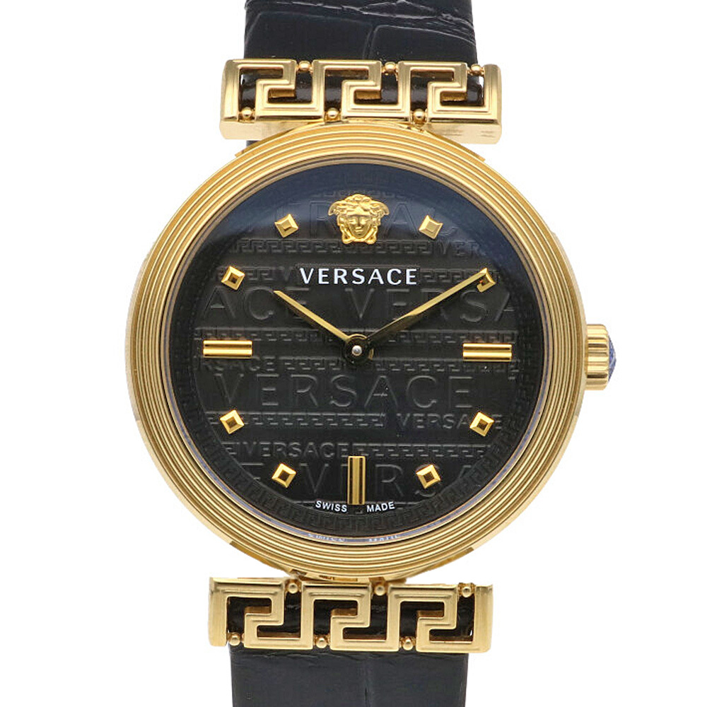 ヴェルサーチ 腕時計 時計 GP クオーツ メンズ 1年保証 VERSACE 中古 美品_画像1