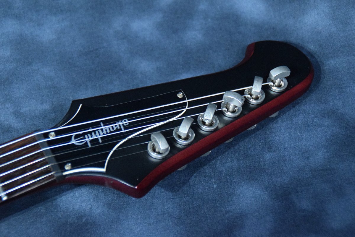 【中古】Epiphone Firebird Studio Worn Cherry エピフォン ファイヤーバード【メンテナンス済】_画像4