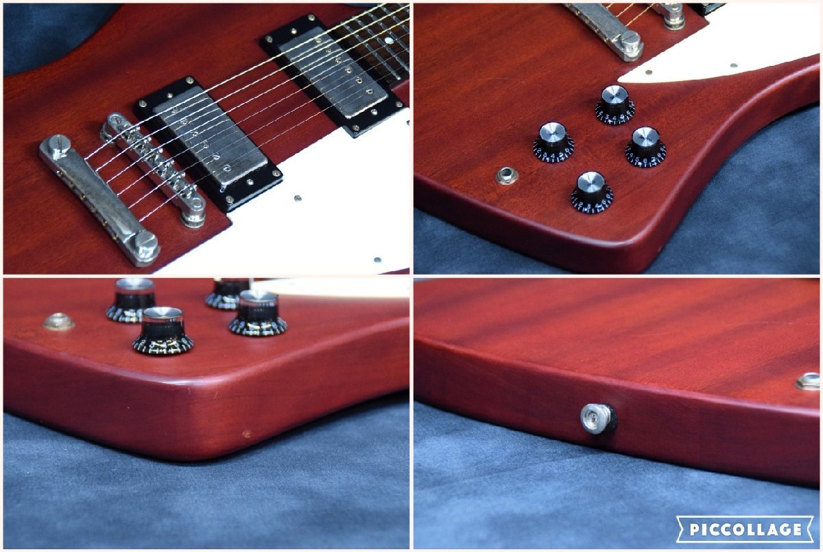 【中古】Epiphone Firebird Studio Worn Cherry エピフォン ファイヤーバード【メンテナンス済】_画像9