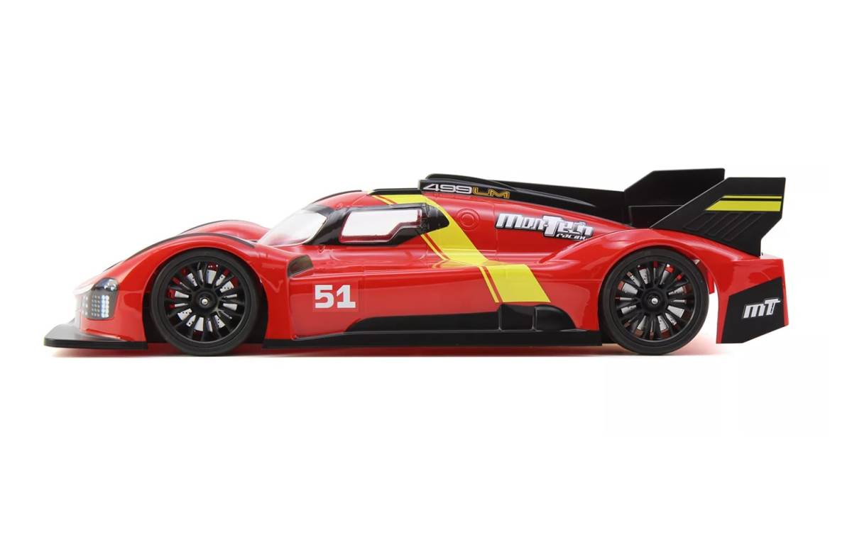 最新 Montech モンテック 1/10 ボディ フェラーリ 499P LMH ル・マン ハイパーCAR 新品・未塗装品の画像3