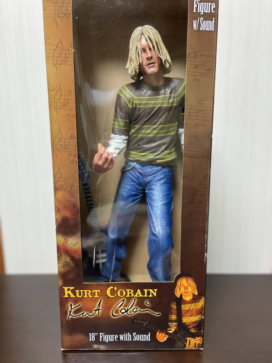 NIRVANA カートコバーン 18インチNECA　フィギュア NEVER MIND　IN UTERO　ニルバーナ　_画像1