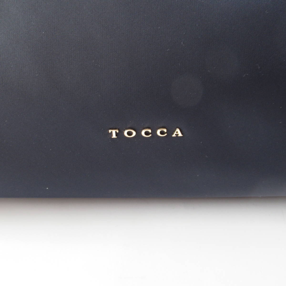 ##202310 prompt decision # Tocca unused navy SIDE RIBBON BUCKET TOTE tote bag 